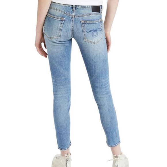 R13 Boy Skinny Jeans Jasper Stretch - Picture 6 of 16